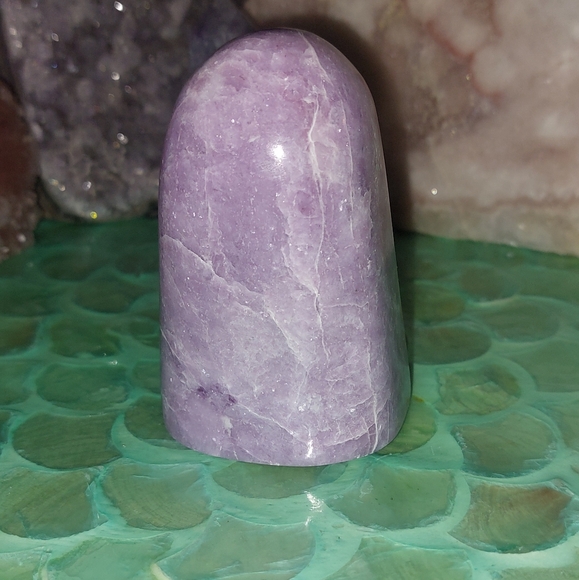 Lepidolite Freeform Polished Boulder - Picture 3 of 9